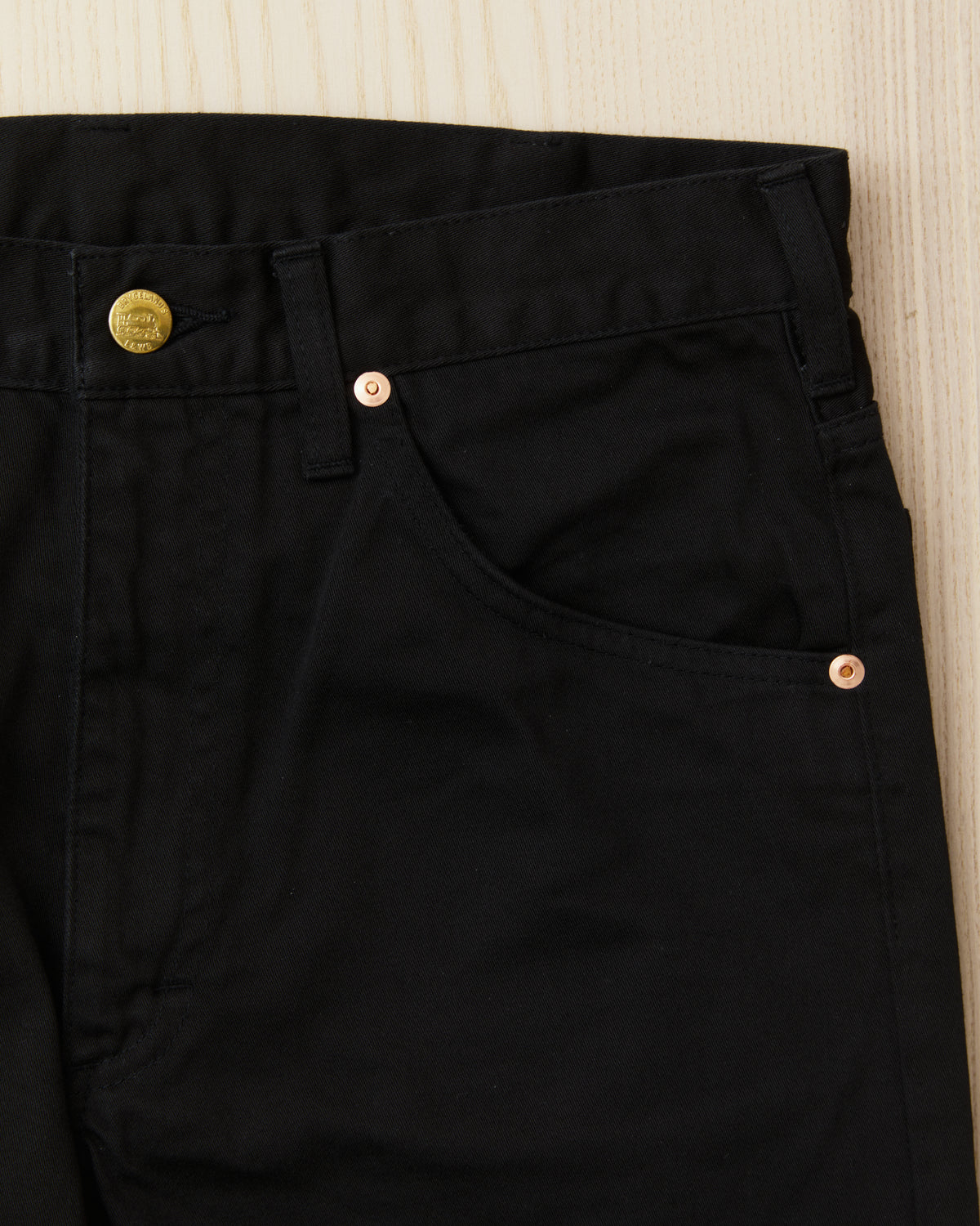 Bryceland's The Cowboy Label 893 Bootcut Jeans Black Sateen