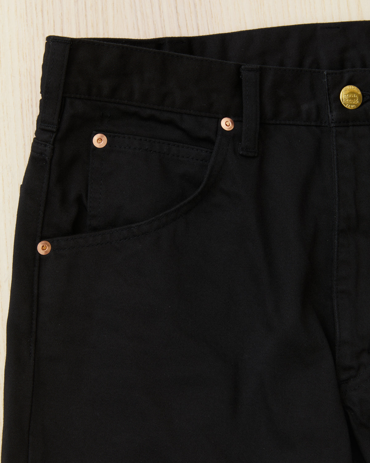 Bryceland's The Cowboy Label 893 Bootcut Jeans Black Sateen