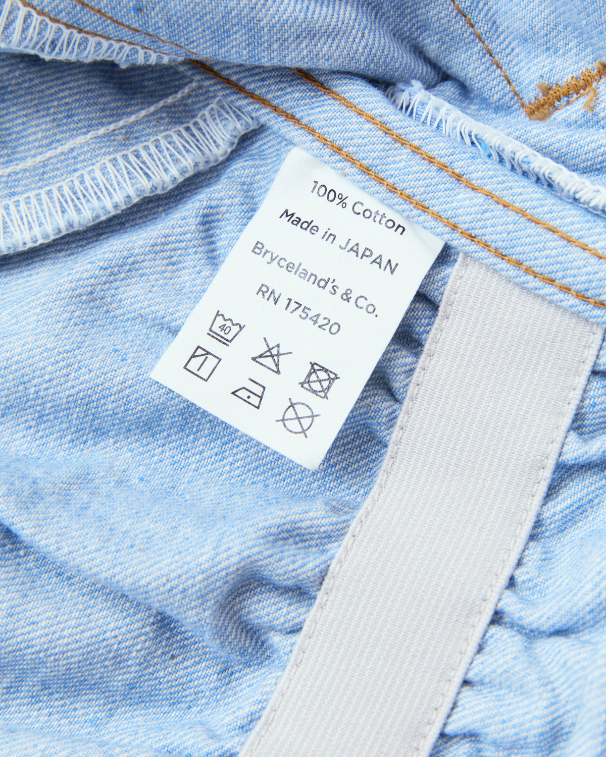 Bryceland's The Cowboy Label  133Z Jacket Light Blue