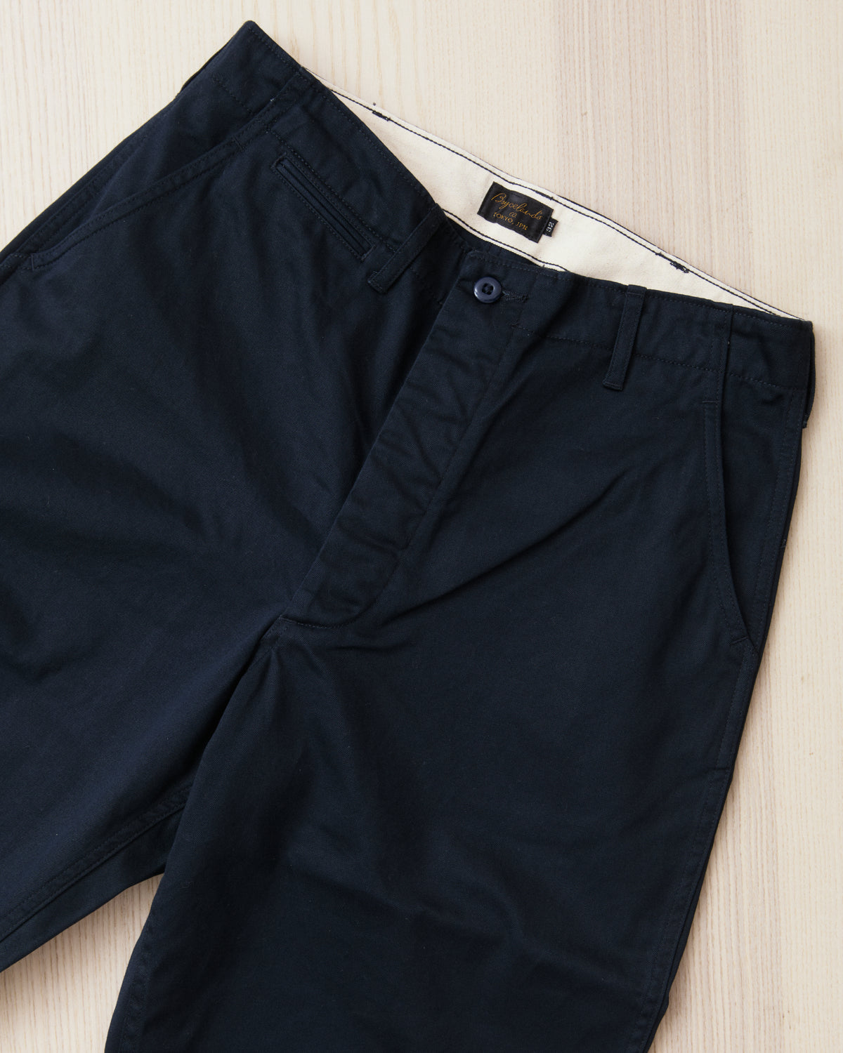 Bryceland's The Black Bean Label Army Chinos Navy