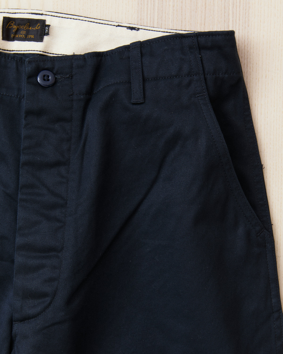 Bryceland's The Black Bean Label Army Chinos Navy