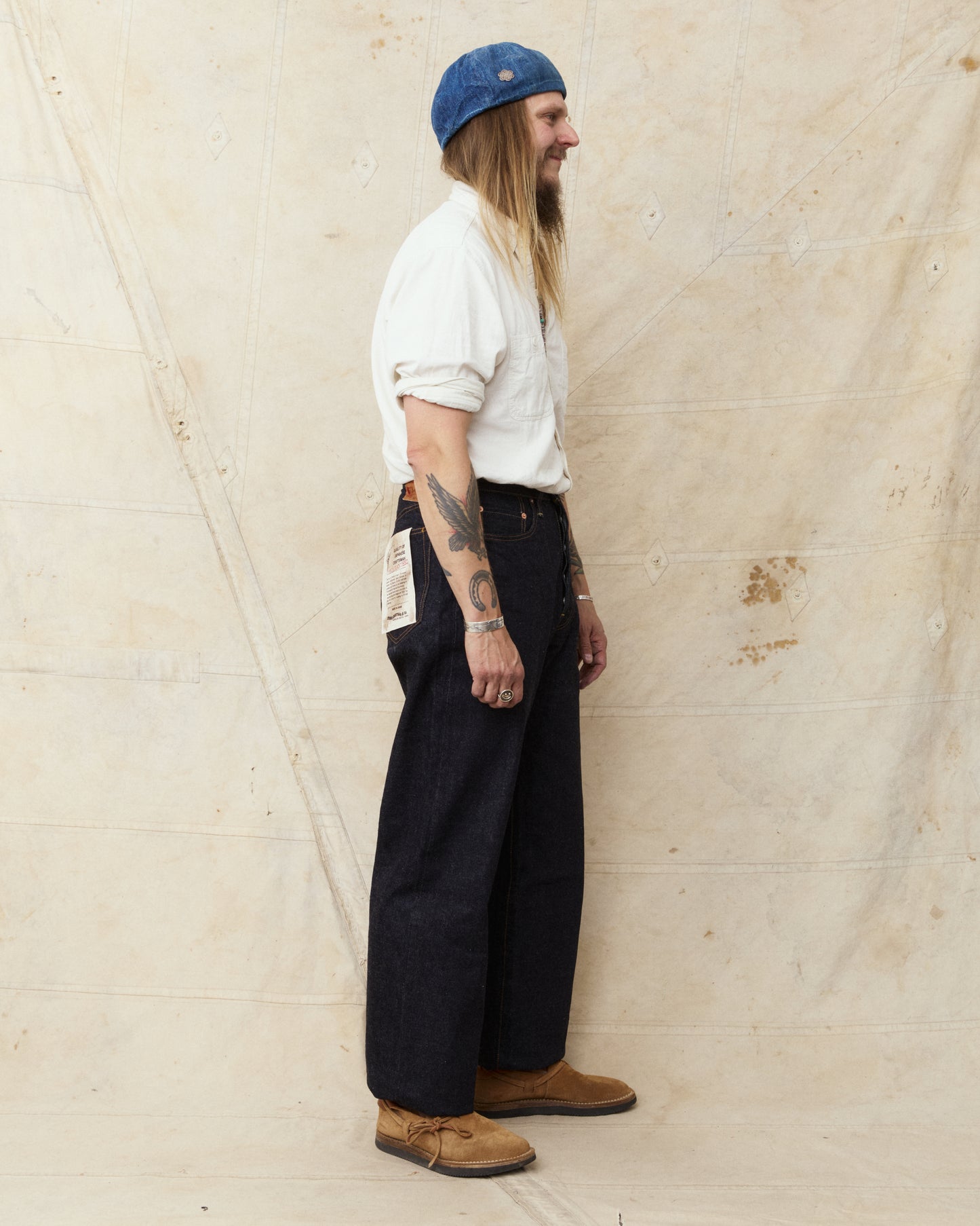 Studio D'artisan & Sa. SD-104W 15oz Relaxed Wide Straight