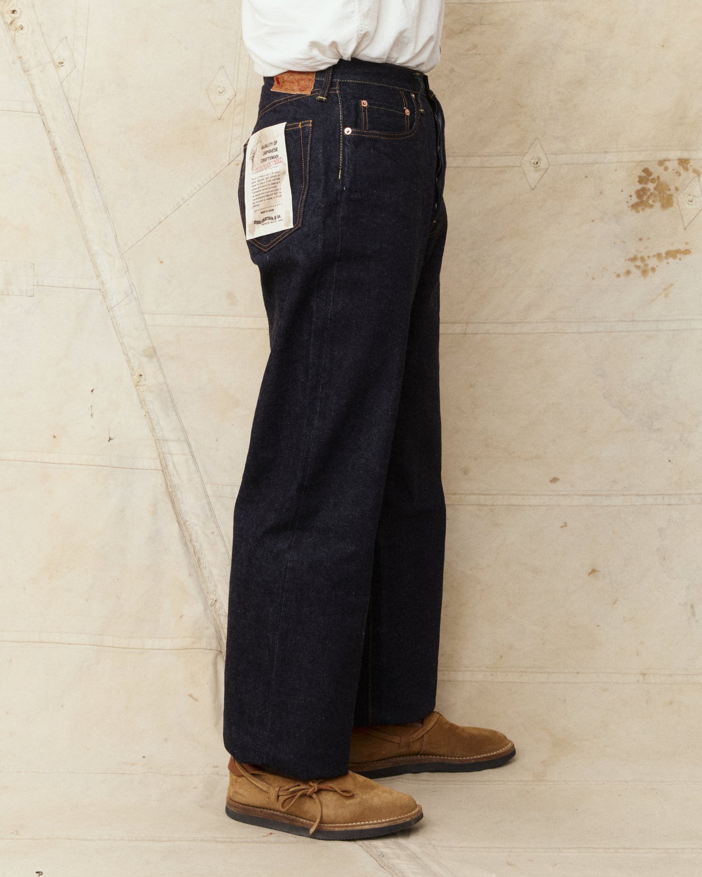 Studio D'artisan & Sa. SD-104W 15oz Relaxed Wide Straight