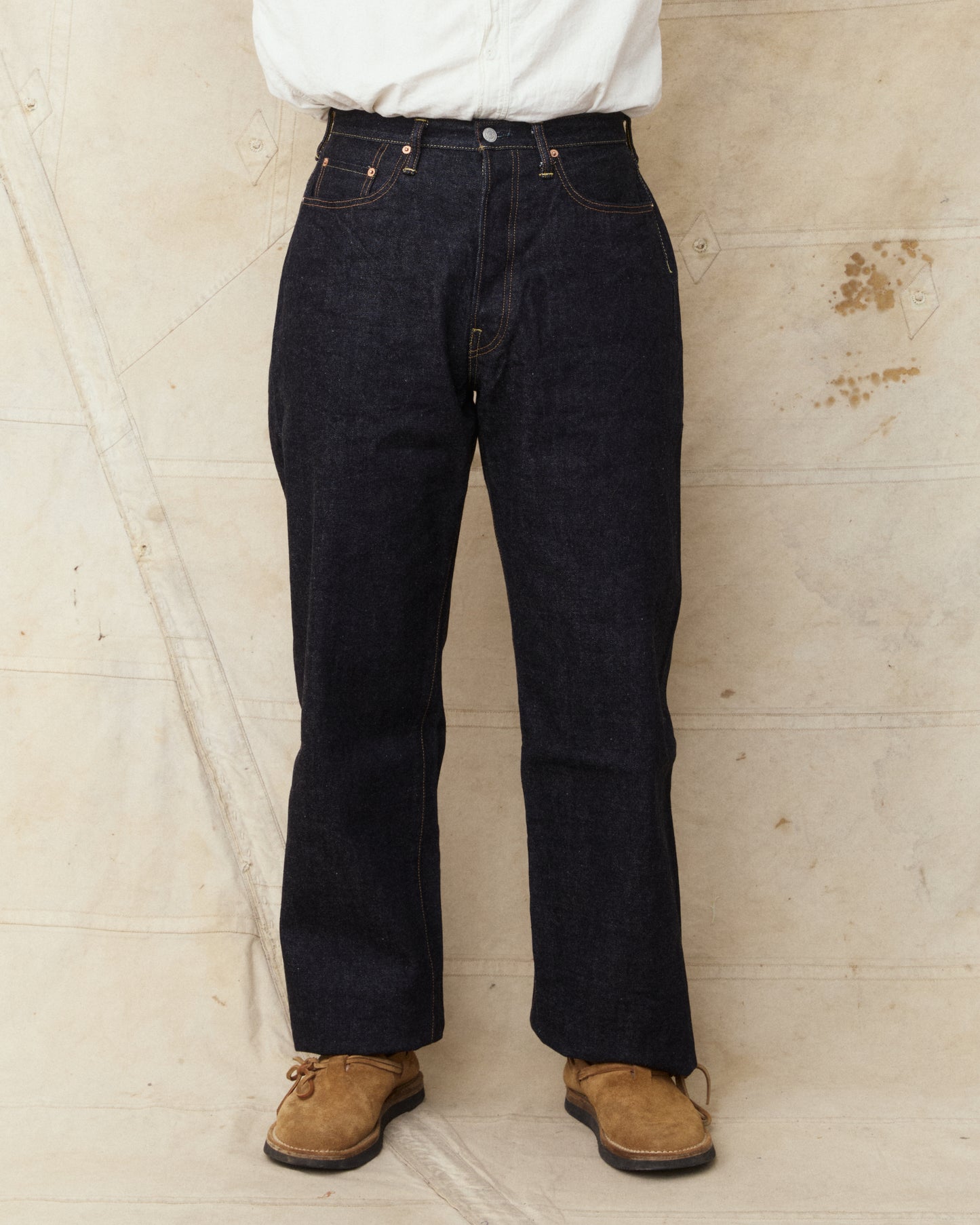 Studio D'artisan & Sa. SD-104W 15oz Relaxed Wide Straight