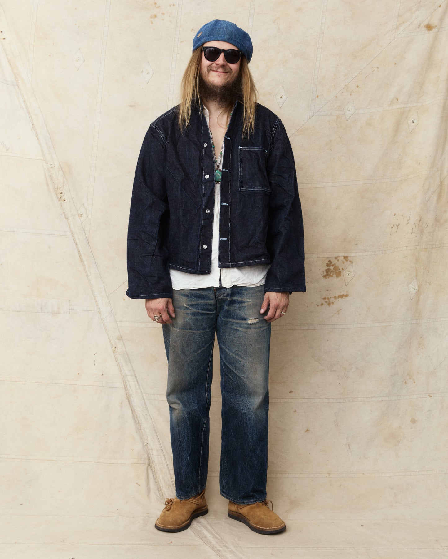 Tender Type 905 Shirtmakers Jeans Jacket 16oz Selvage Denim Rinsed