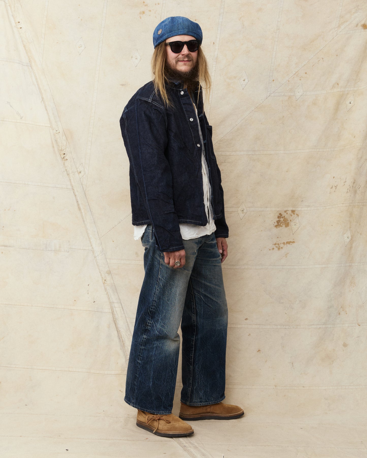 Tender Type 905 Shirtmakers Jeans Jacket 16oz Selvage Denim Rinsed