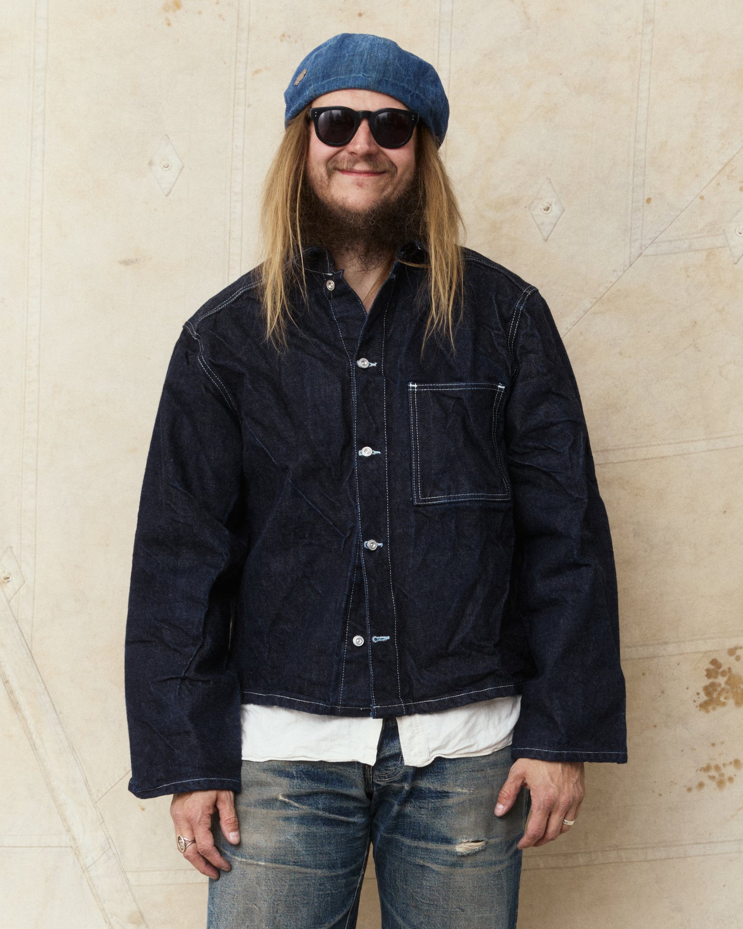 Tender Type 905 Shirtmakers Jeans Jacket 16oz Selvage Denim Rinsed