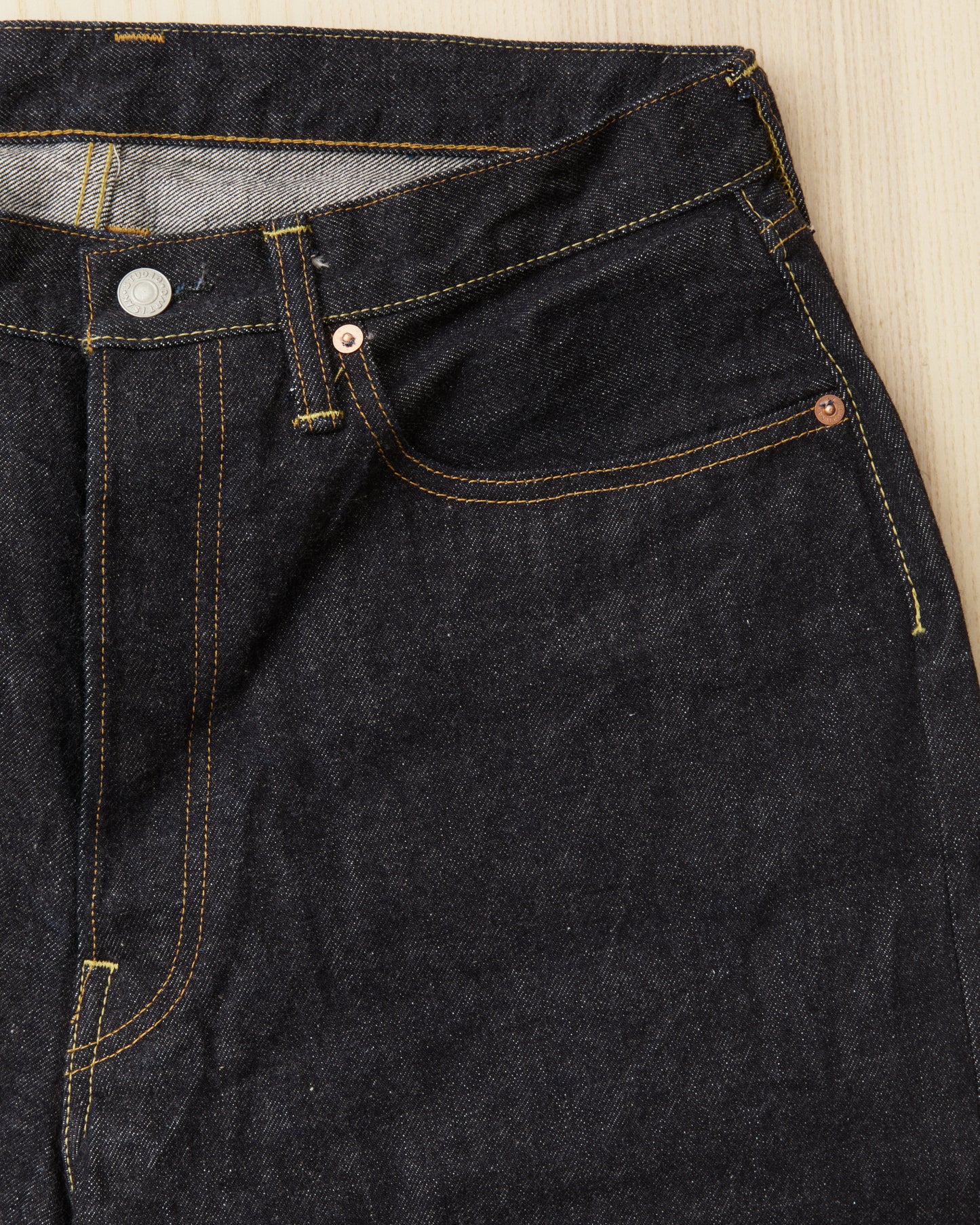 Studio D'artisan & Sa. SD-104W 15oz Relaxed Wide Straight