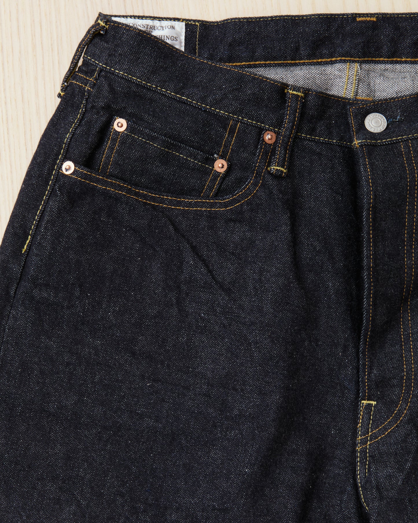 Studio D'artisan & Sa. SD-104W 15oz Relaxed Wide Straight