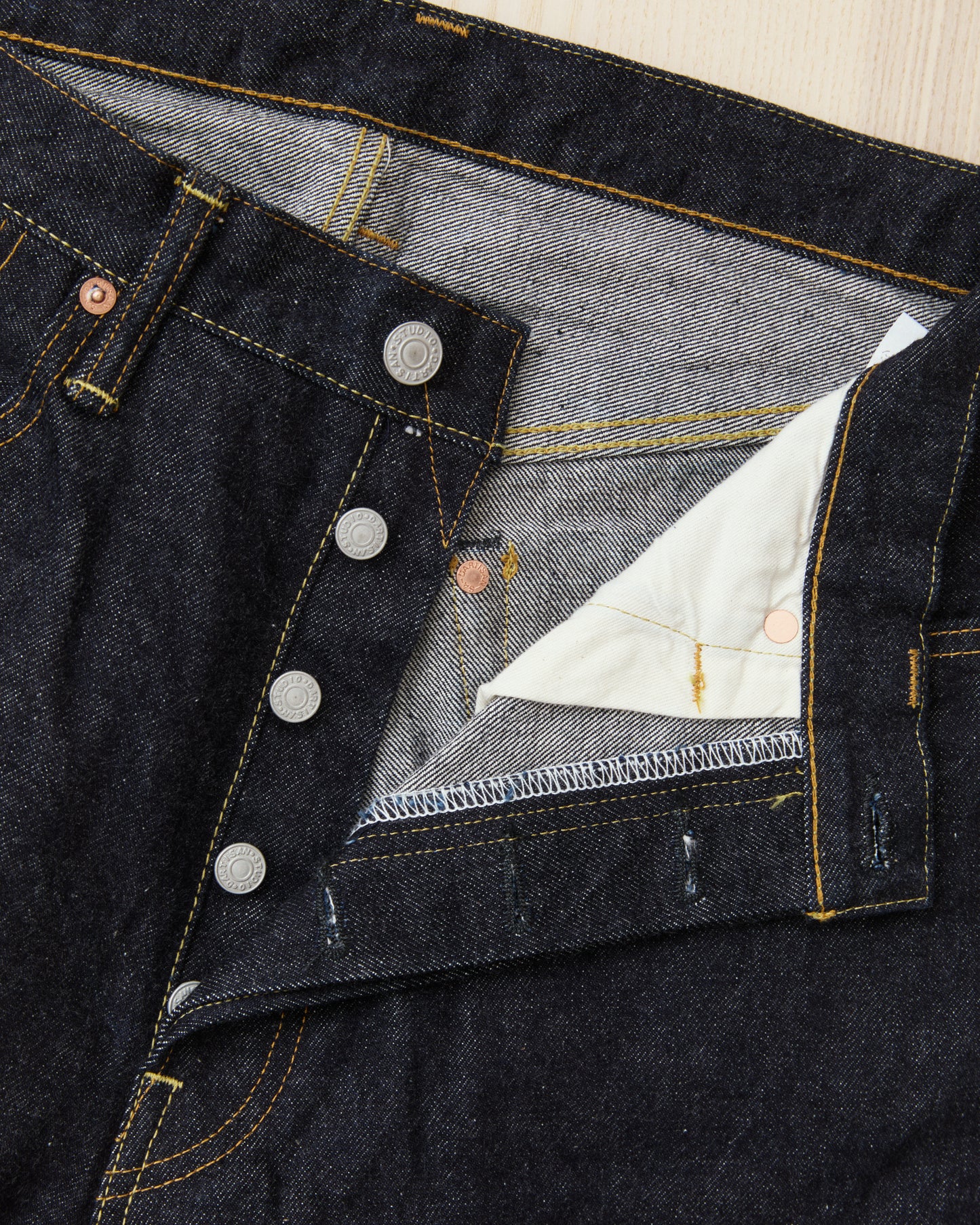 Studio D'artisan & Sa. SD-104W 15oz Relaxed Wide Straight
