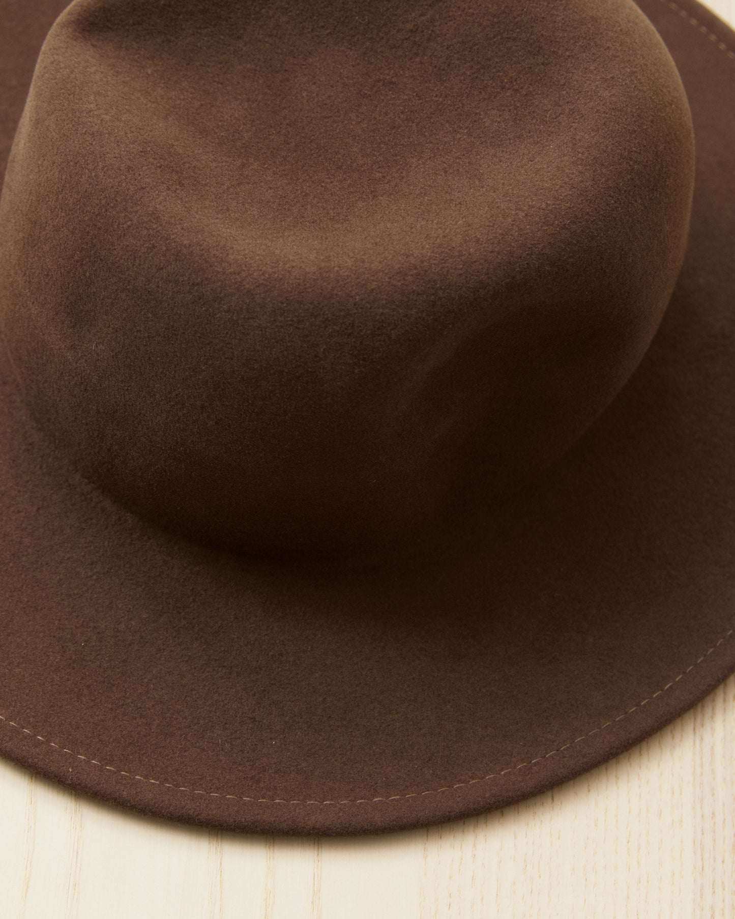 Tender Type 810 Wool Felt Brown Opera Hat