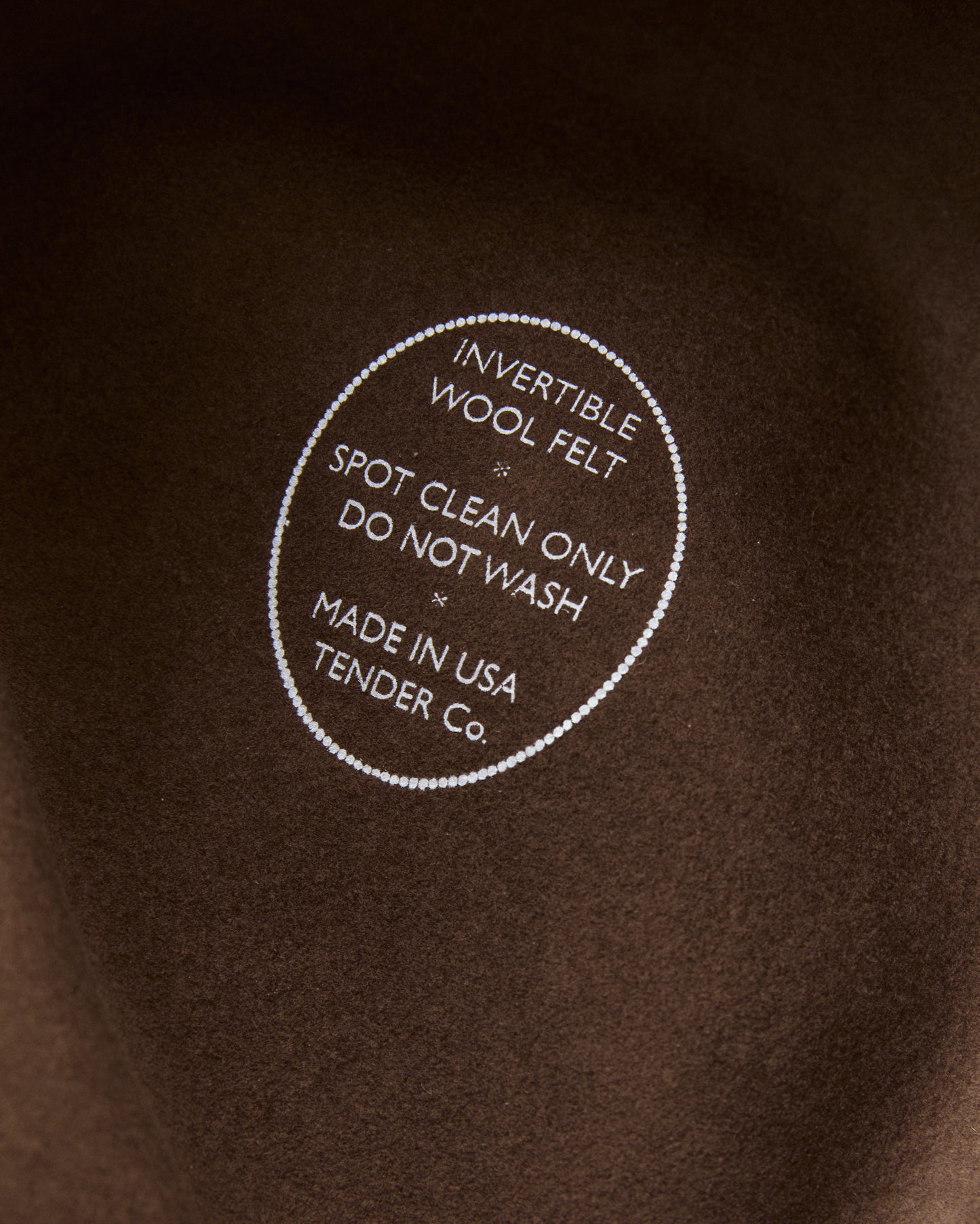 Tender Type 810 Wool Felt Brown Opera Hat
