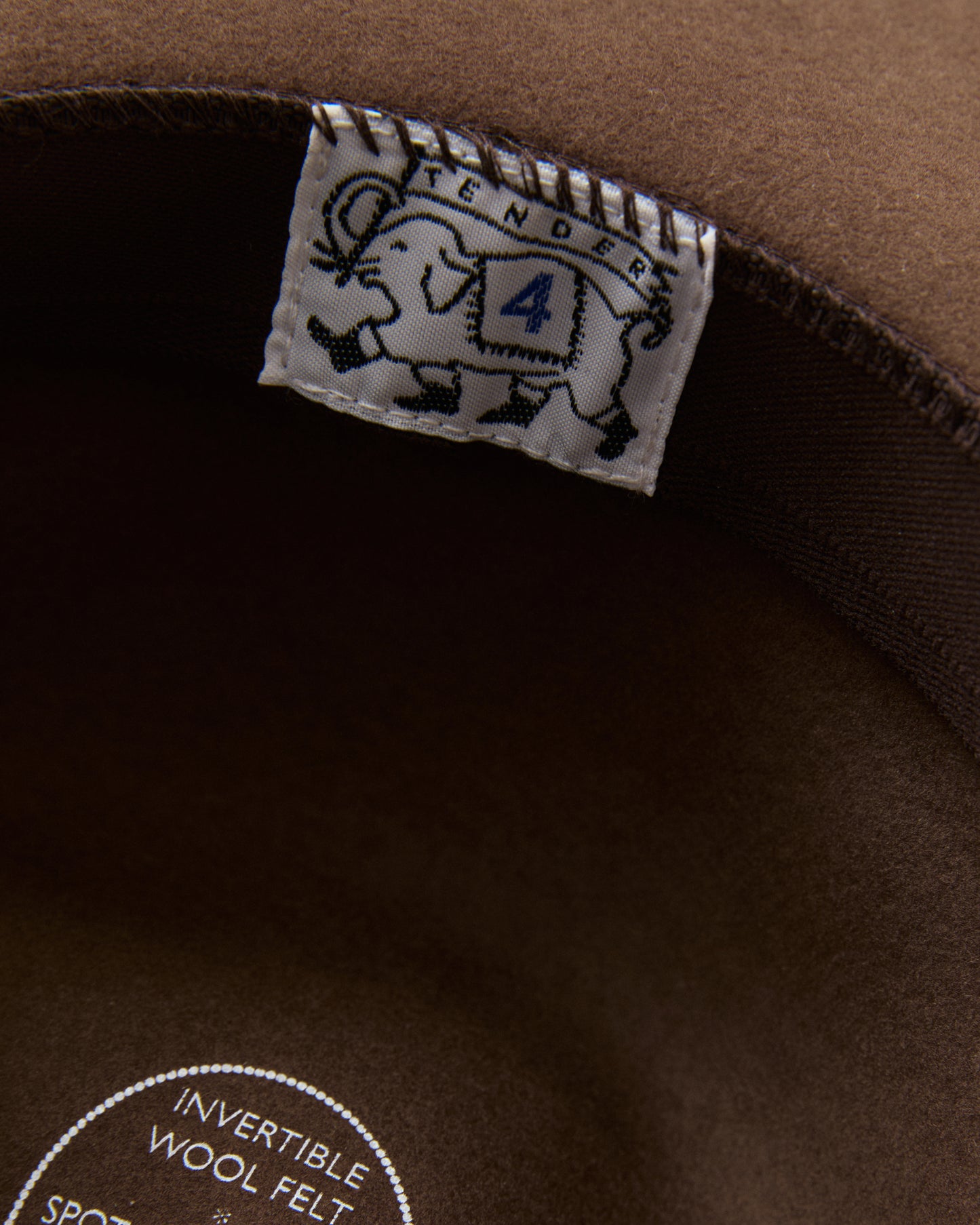 Tender Type 810 Wool Felt Brown Opera Hat