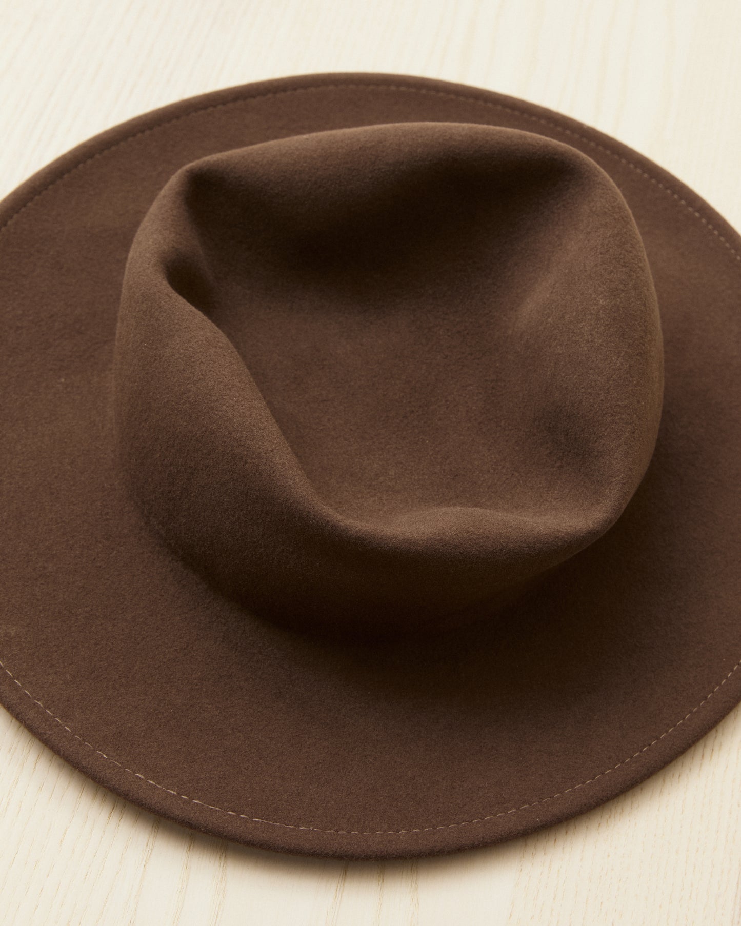 Tender Type 810 Wool Felt Brown Opera Hat