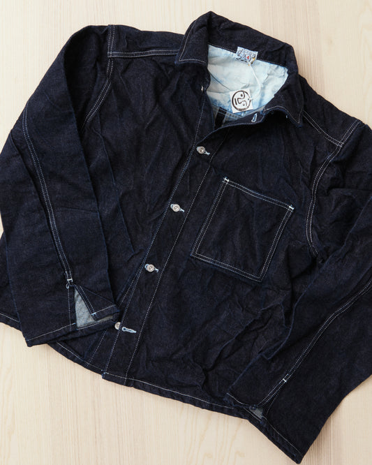 Tender Type 905 Shirtmakers Jeans Jacket 16oz Selvage Denim Rinsed