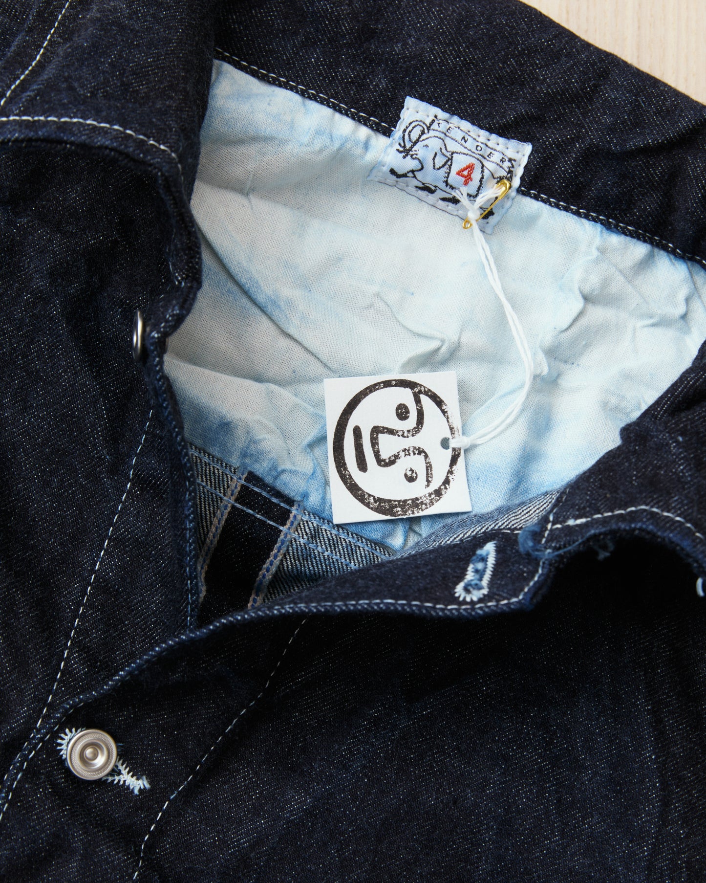 Tender Type 905 Shirtmakers Jeans Jacket 16oz Selvage Denim Rinsed