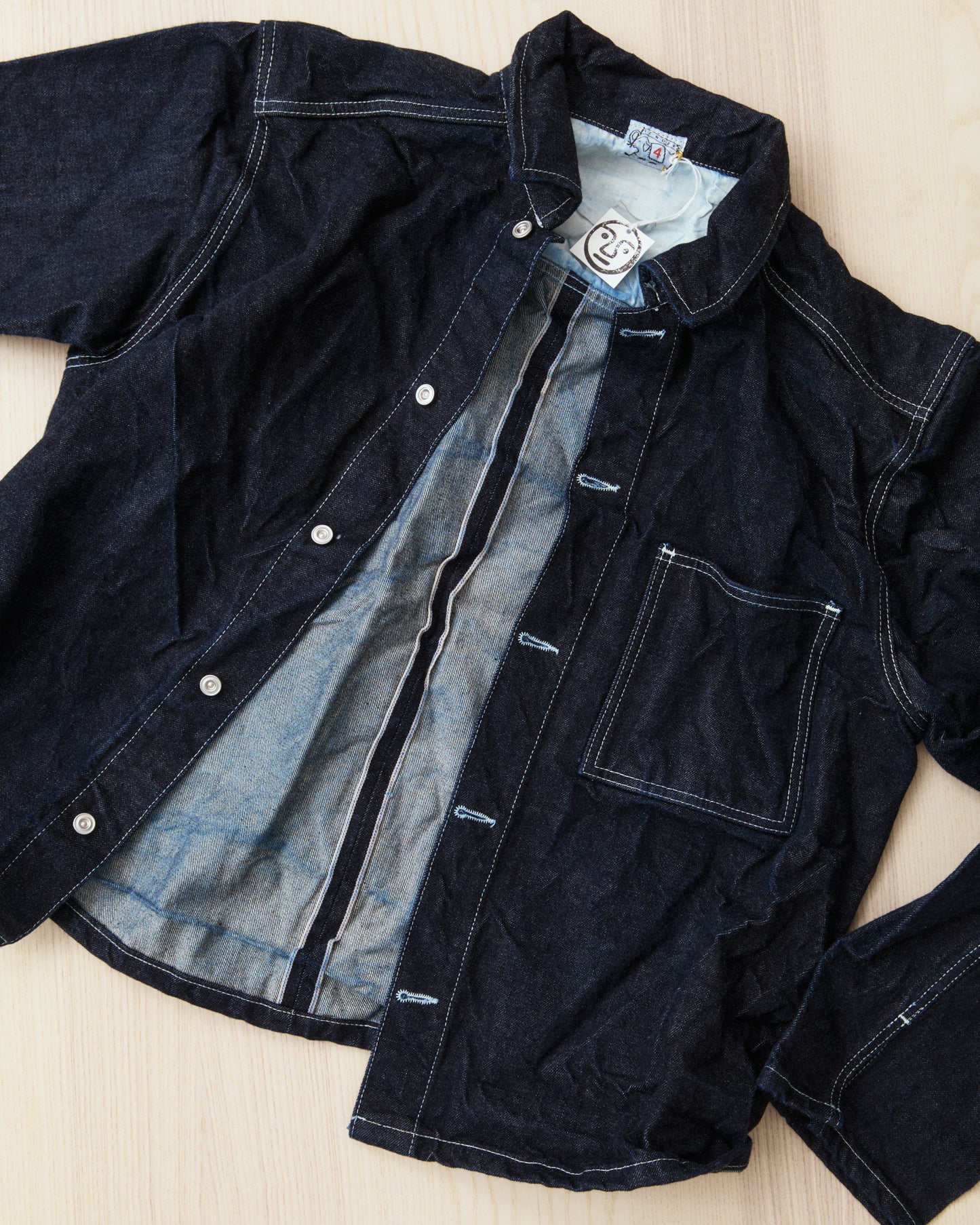 Tender Type 905 Shirtmakers Jeans Jacket 16oz Selvage Denim Rinsed