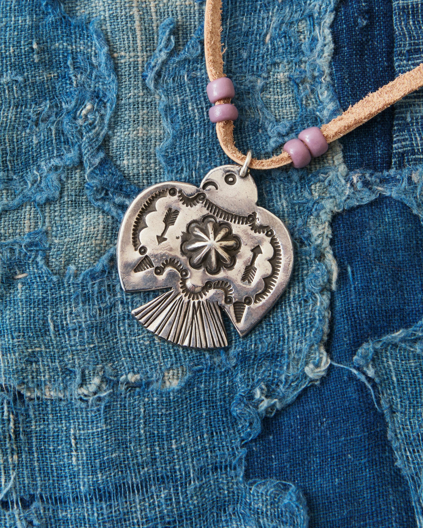 Tenable Crafts TC254 Sterling Silver Thunderbird Necklace