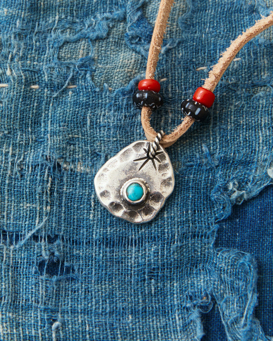 Tenable Crafts TC255 Sterling Silver & Turquoise Necklace