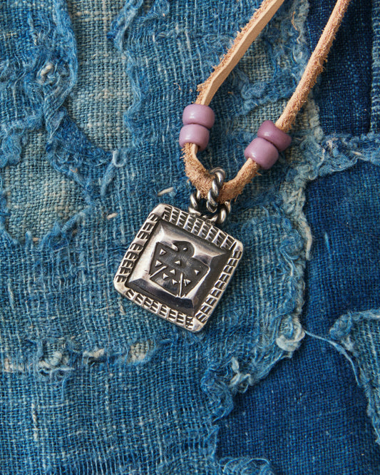 Tenable Crafts TC250 Sterling Silver Framed Thunderbird Pendent Necklace