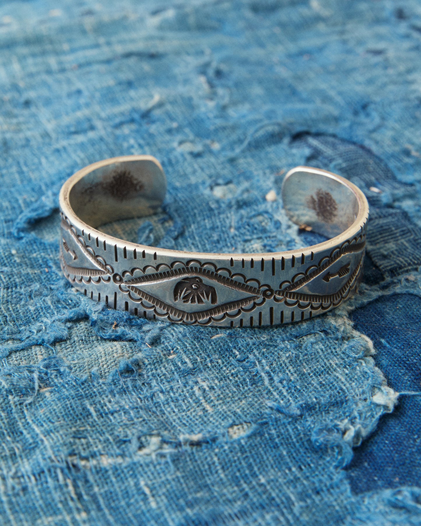 Tenable Crafts TC270 Sterling Silver Thunderbird Bracelet