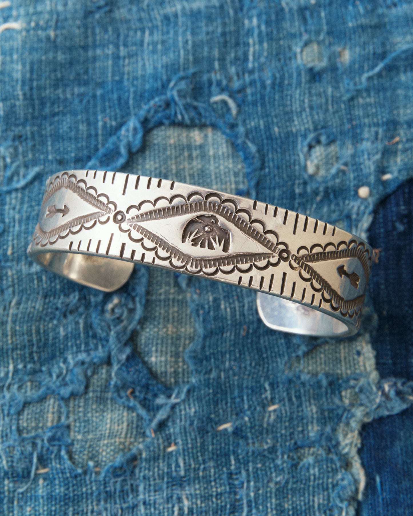 Tenable Crafts TC270 Sterling Silver Thunderbird Bracelet