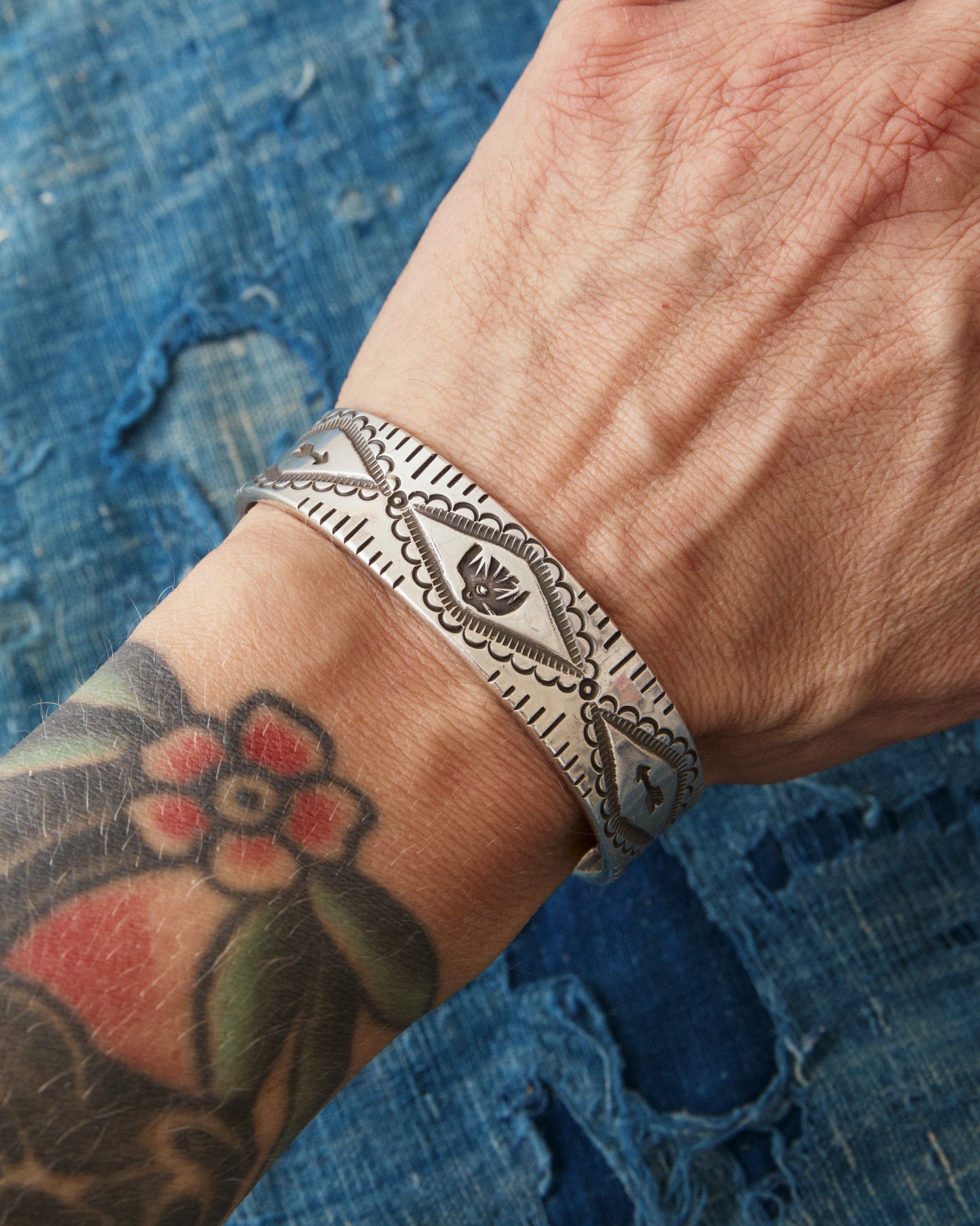 Tenable Crafts TC270 Sterling Silver Thunderbird Bracelet