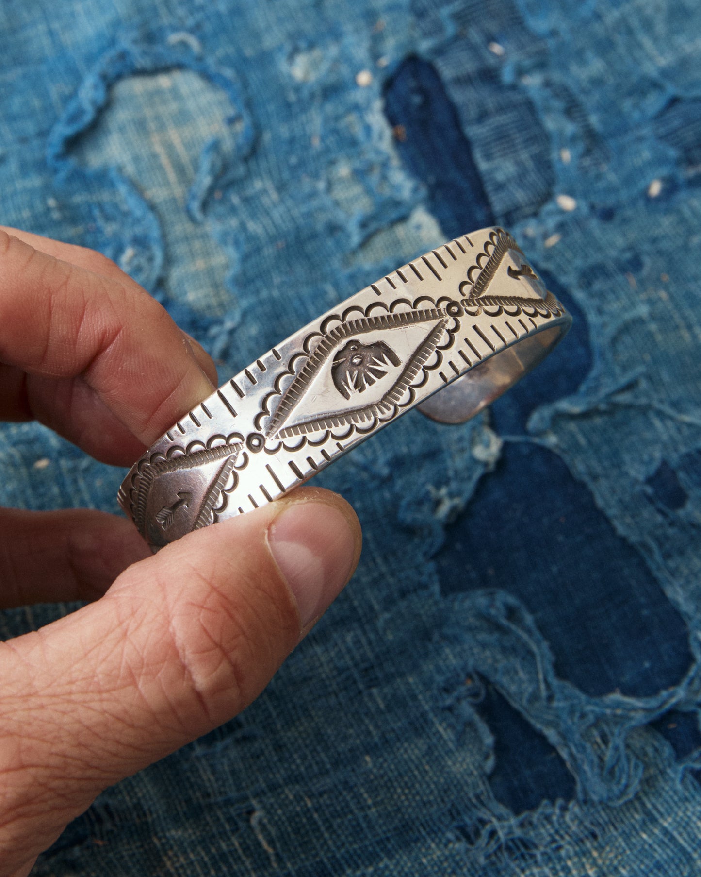 Tenable Crafts TC270 Sterling Silver Thunderbird Bracelet