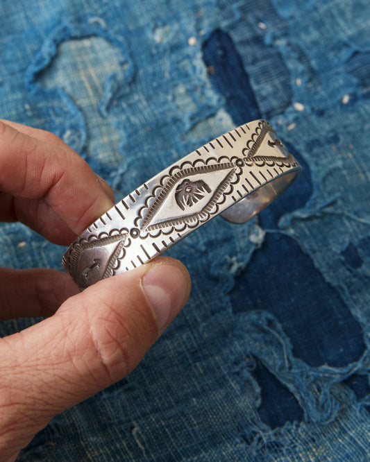 Tenable Crafts TC270 Sterling Silver Thunderbird Bracelet