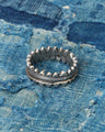 Tenable Crafts TC265 Sawtooth Silver Ring Size US 12