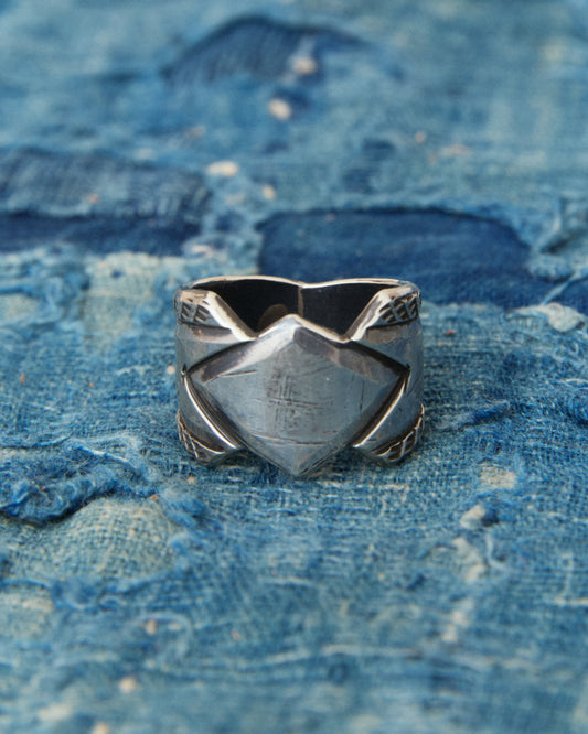 Tenable Crafts TC267 Diamond Silver Ring Size US 10