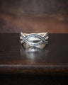 Larry Smith Leafcut Ring Repousse RG-0087