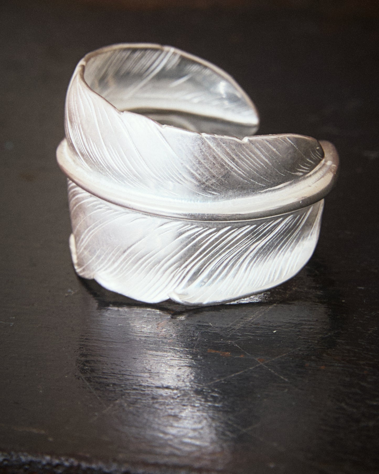 Larry Smith Feather Ring No. 3 EFRG-0003