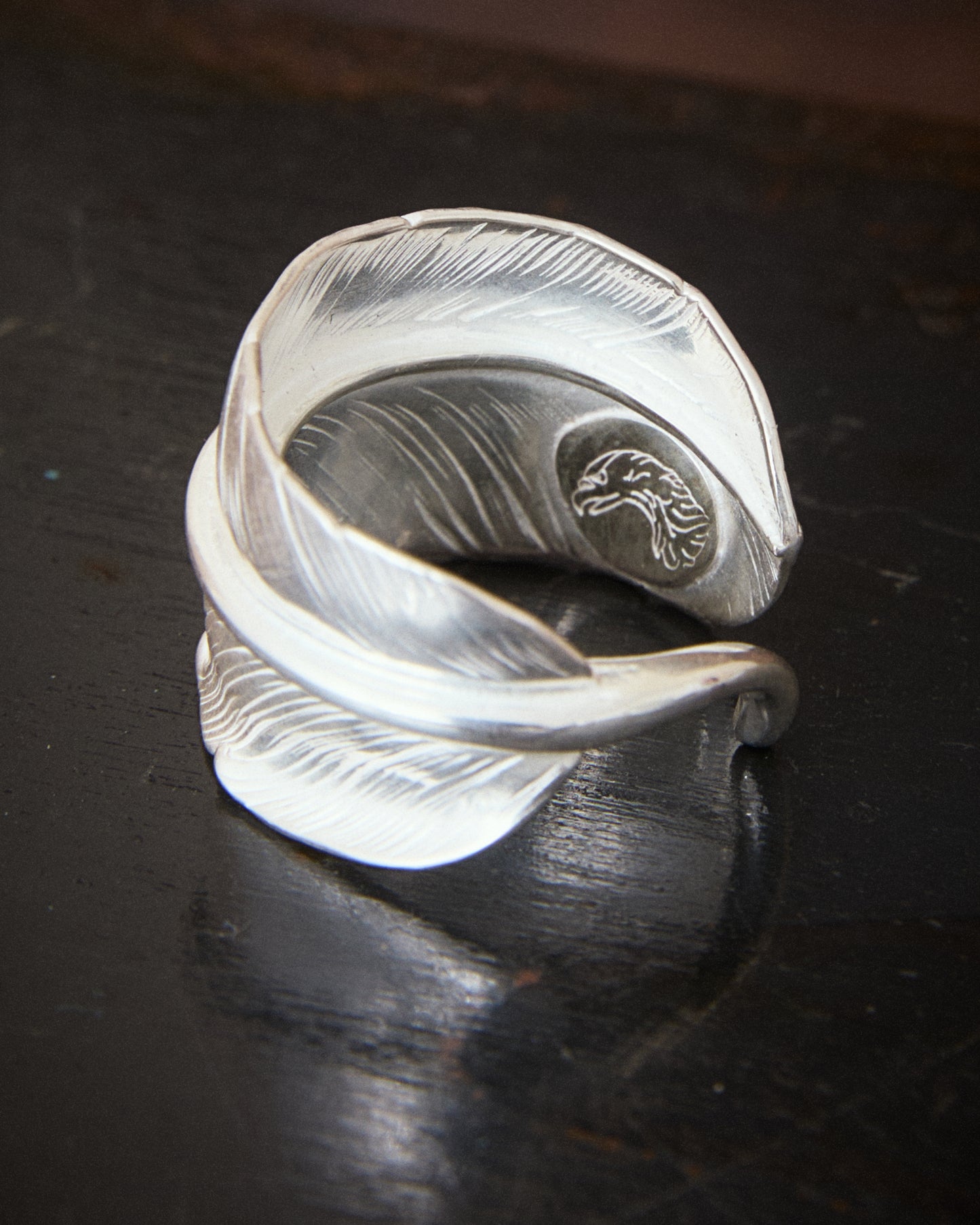 Larry Smith Feather Ring No. 3 EFRG-0003