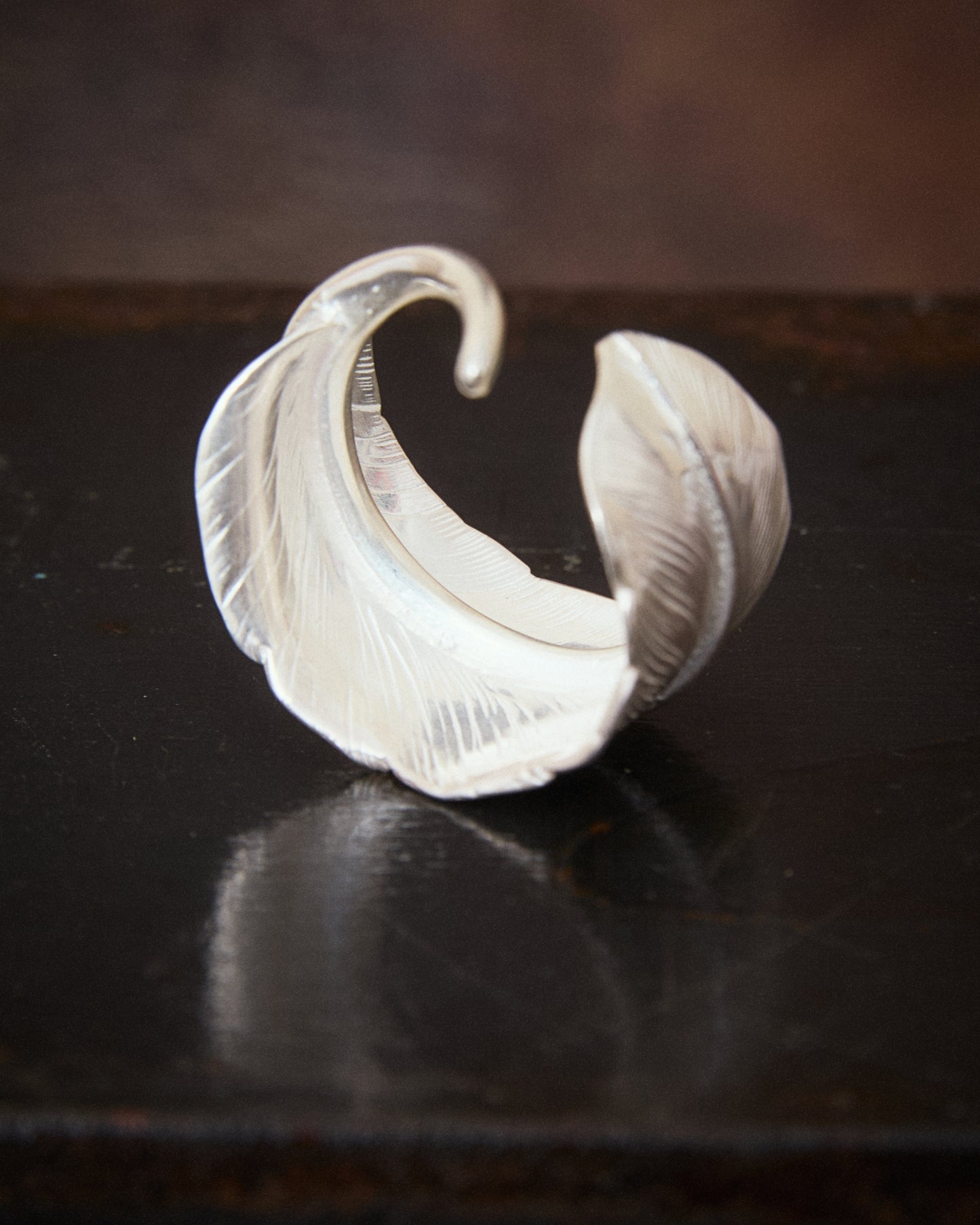 Larry Smith Feather Ring No. 3 EFRG-0003