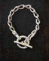 Larry Smith Country Chain Bracelet 18K Gold Accent BR-0217