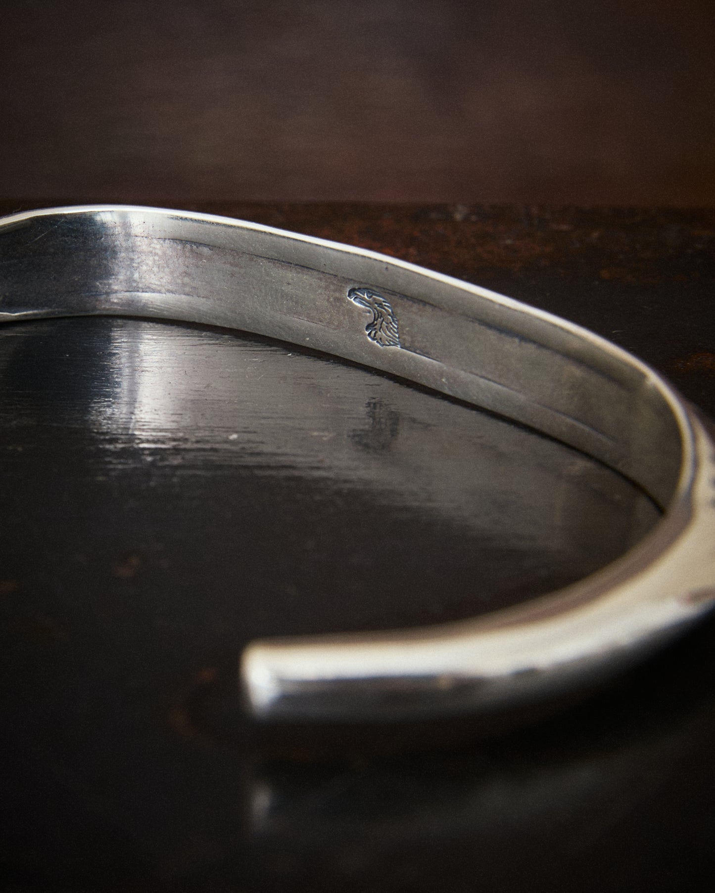 Larry Smith Shape Horn Bracelet Leaf BR-0083