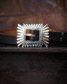 Larry Smith LT-0036-BK Sunrise Buckle Belt Black