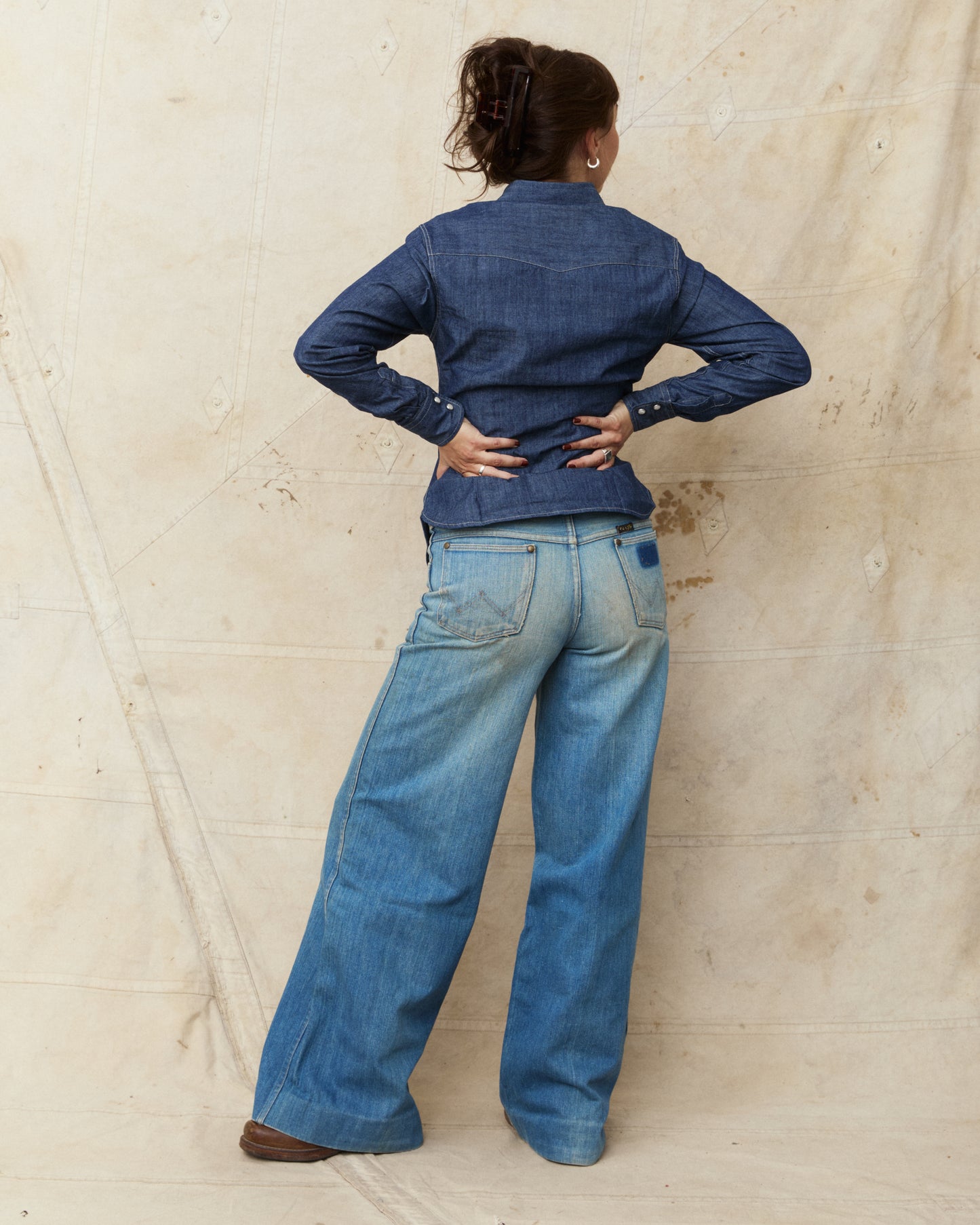 Indigofera Kate Shirt Indigo Chambray