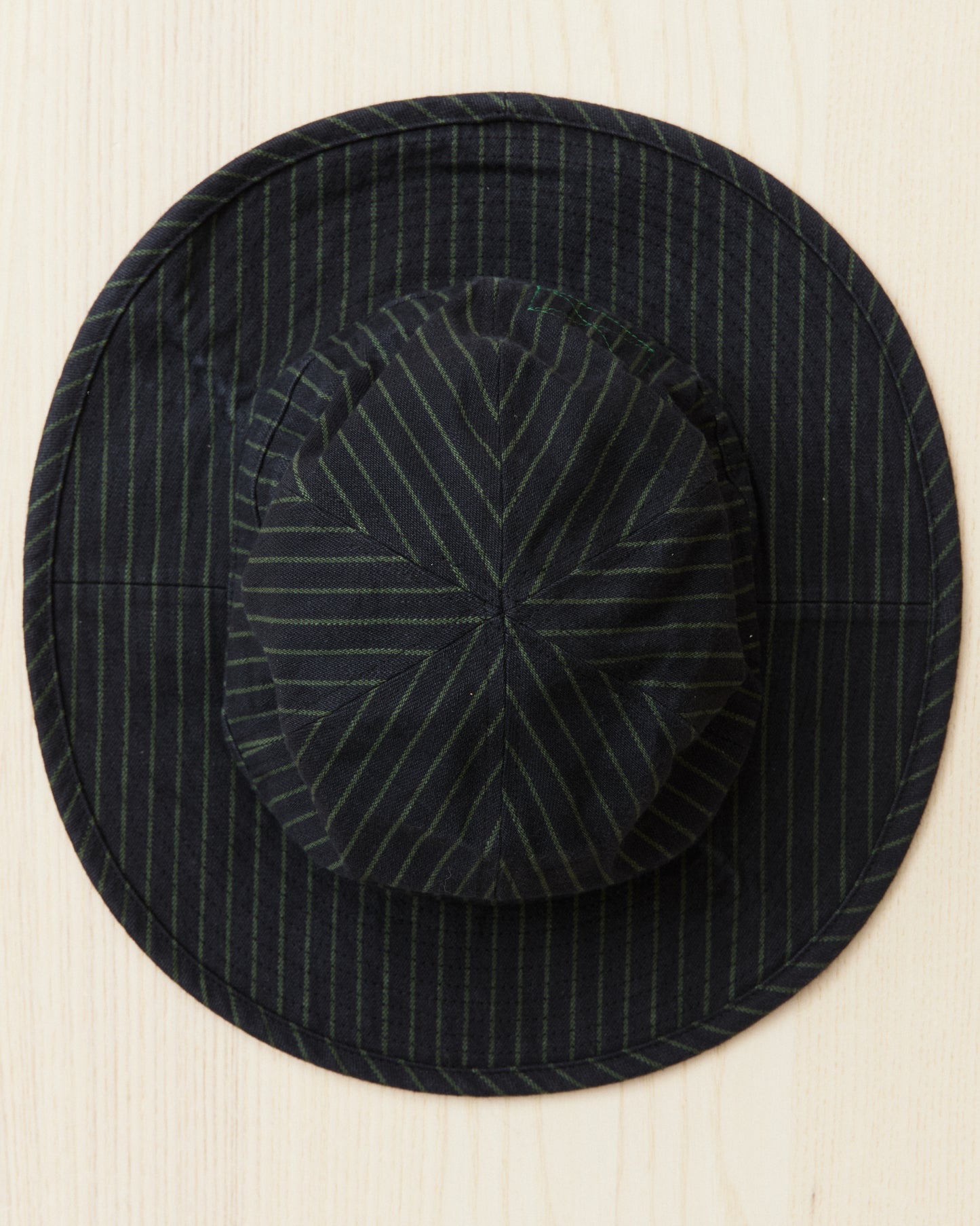 Indigofera Haisy Mae Hat Viridecent Stripe Black/Green