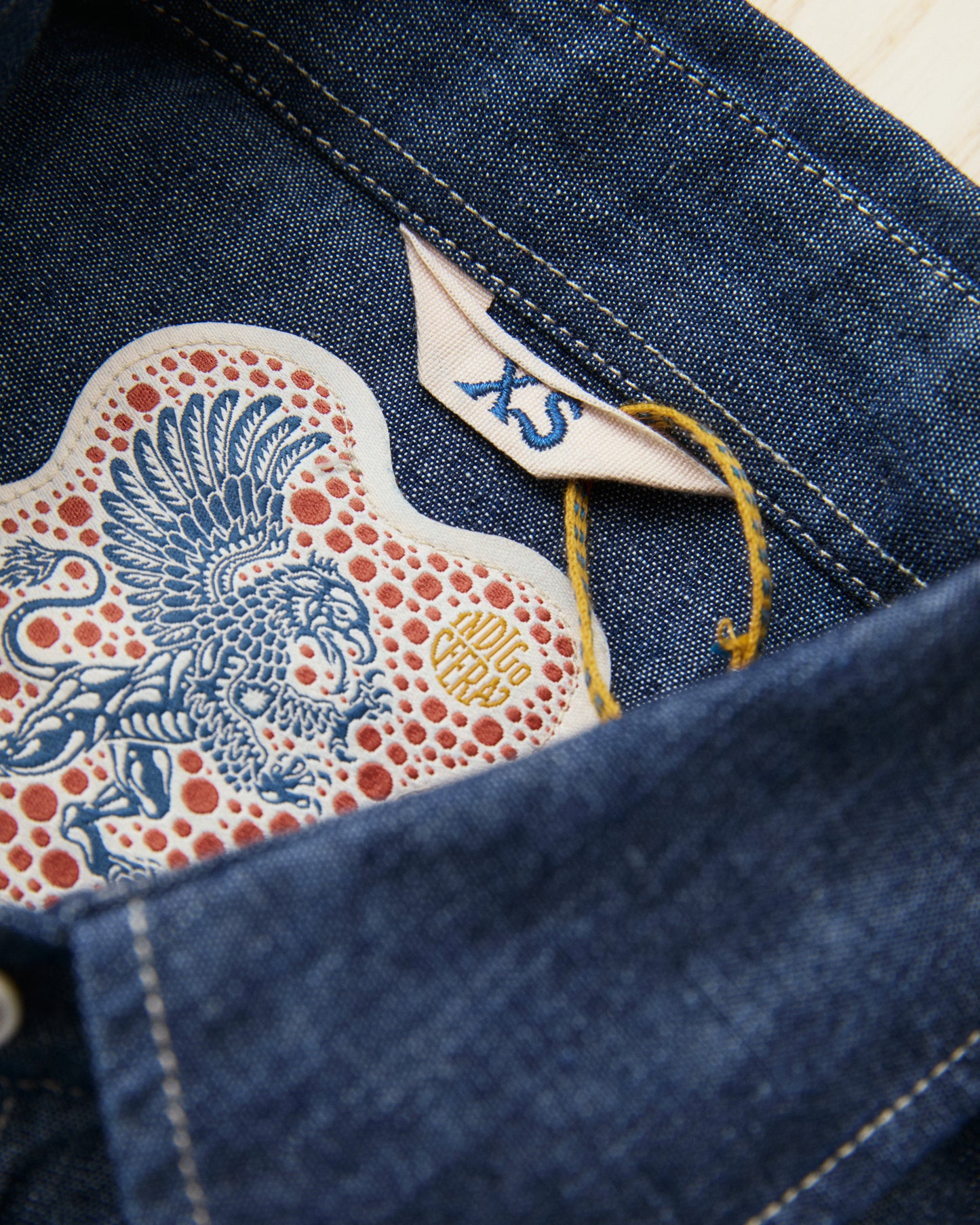 Indigofera Kate Shirt Indigo Chambray