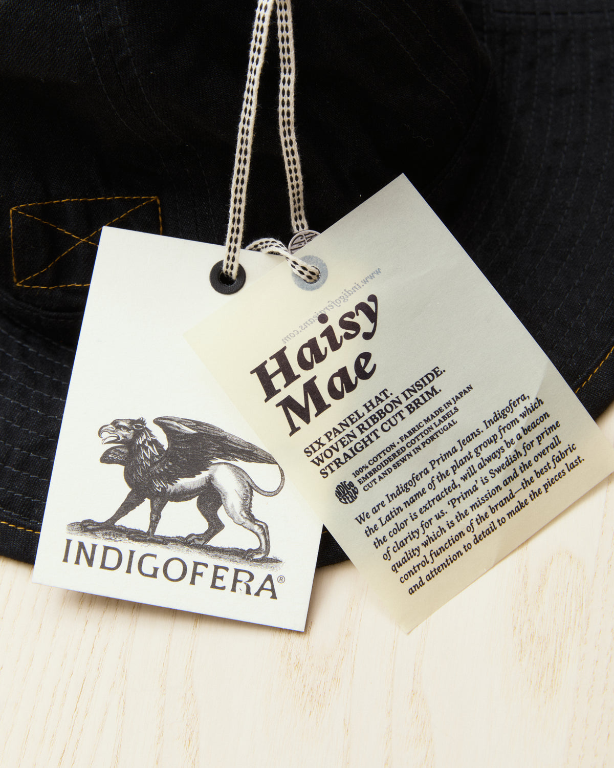 Indigofera Haisy Mae Hat Sootblack