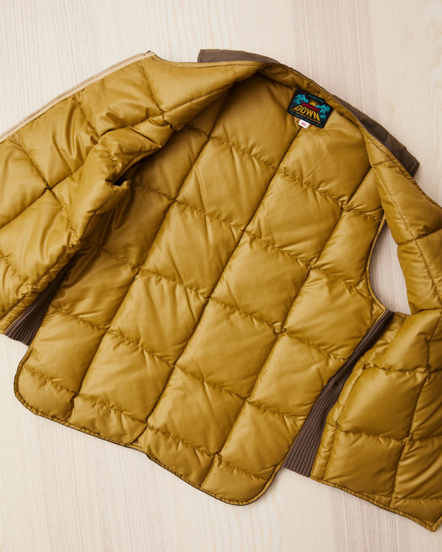 Vintage 60's Eddie Bauer Puffer Vest Size 40