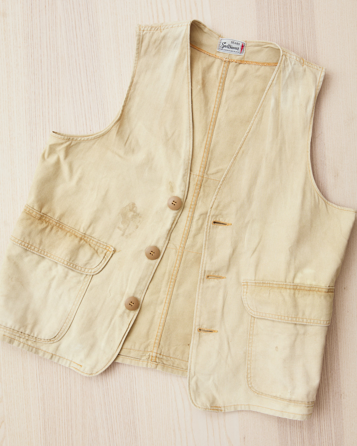Vintage 1950´s Sears Roebuck Hunting Vest