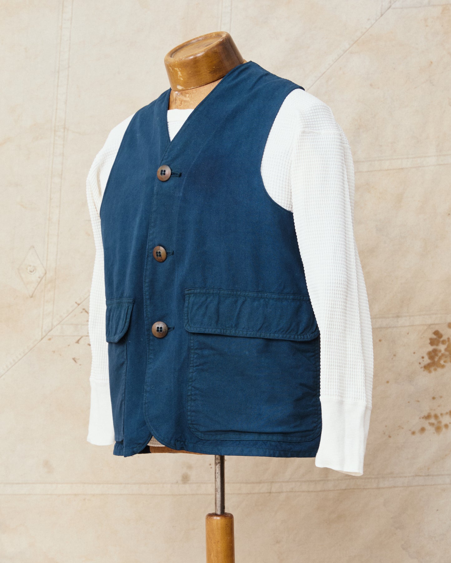 Vintage 1950´s Sears Roebuck J.C. Higgins Hunting Vest (Over Dyed)