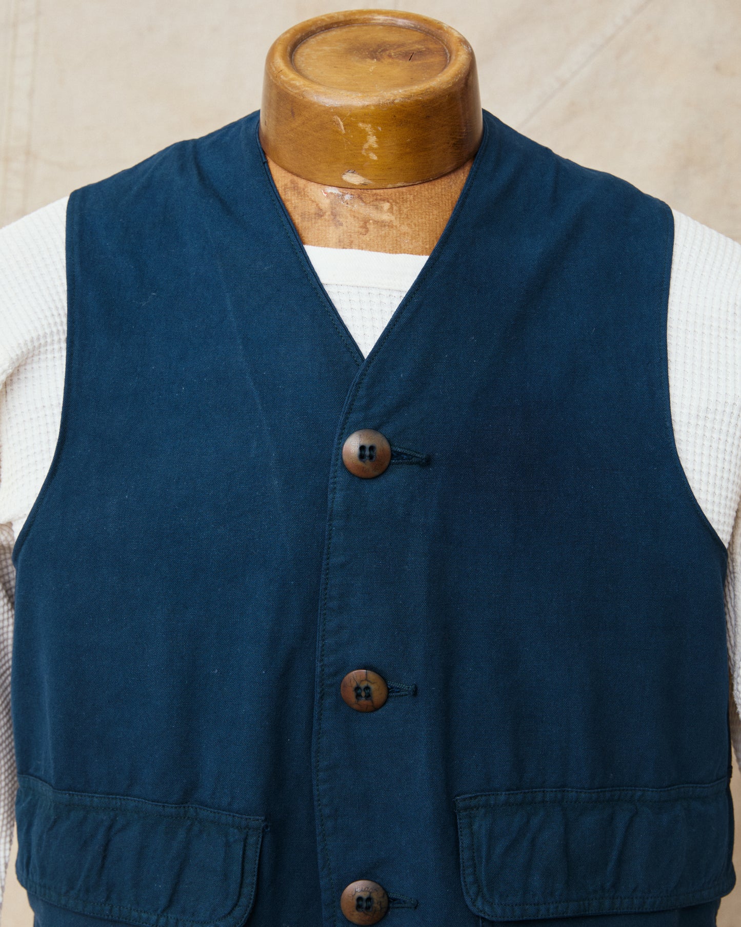 Vintage 1950´s Sears Roebuck J.C. Higgins Hunting Vest (Over Dyed)