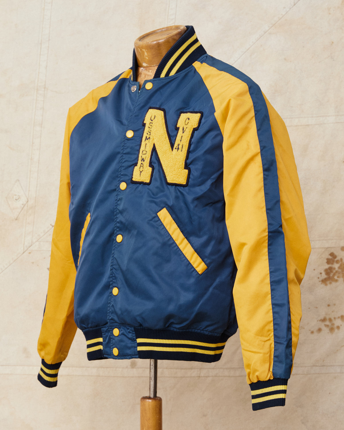 Vintage 1960's USN USS Midway CVI 41 Jacket