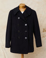 Vintage 1940's USN 10 Button Wool Pea Coat