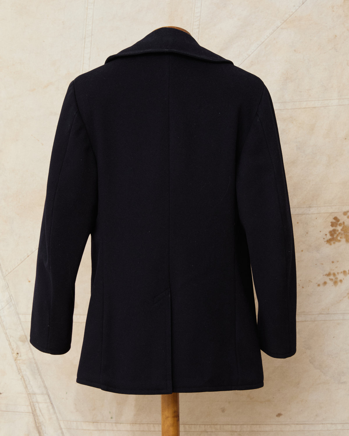 Vintage 1940's USN 10 Button Wool Pea Coat
