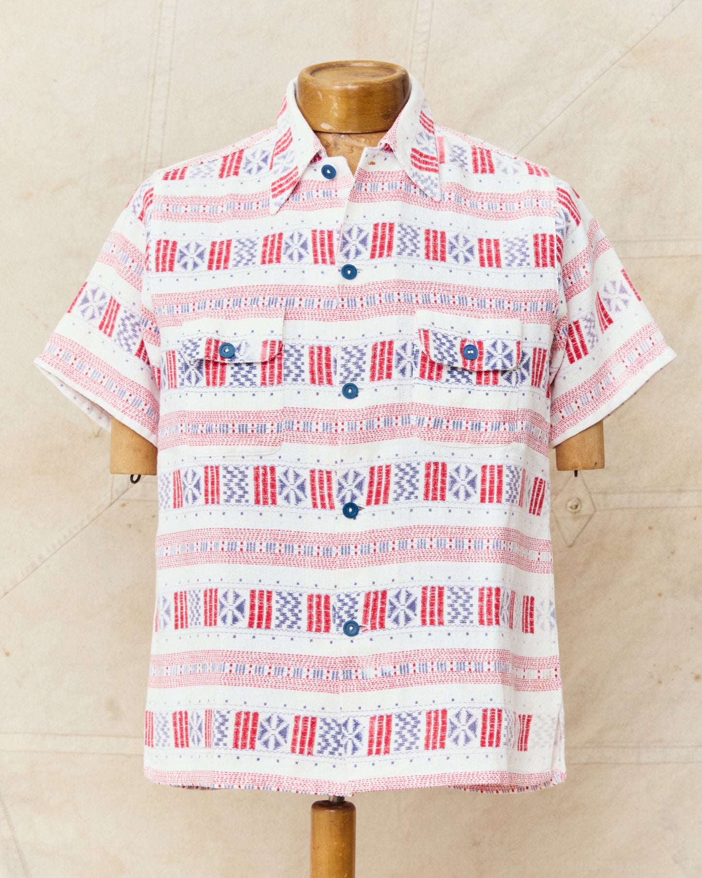 Vintage 50's Genuine Ensenada Short Sleeved Shirt